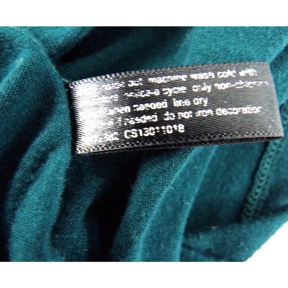 Women's Fashion Bug Green Pull over with Beaded Neck line size 1X - Picture 5 of 5
